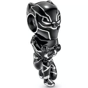 Marvel Avengers Black Panther Charm in Sterling Silver - Wakanda Forever!